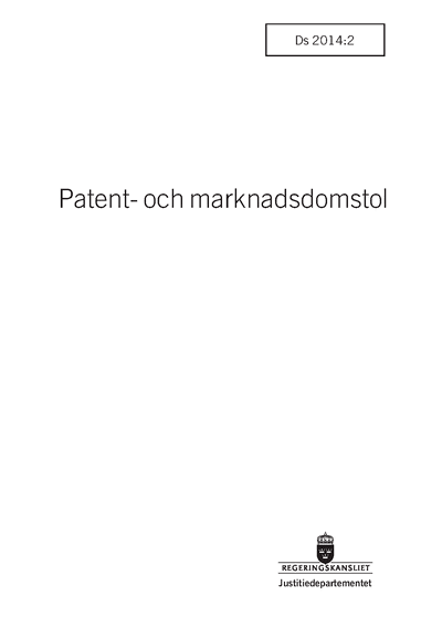 Omslaget till Ds 2014:2