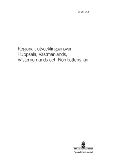 Omslaget till Ds 2015:53