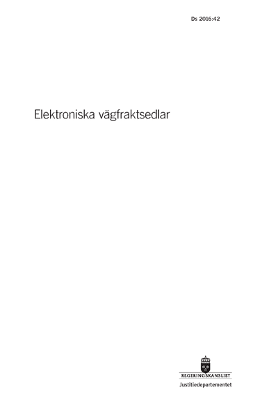 Omslaget till Ds 2016:42
