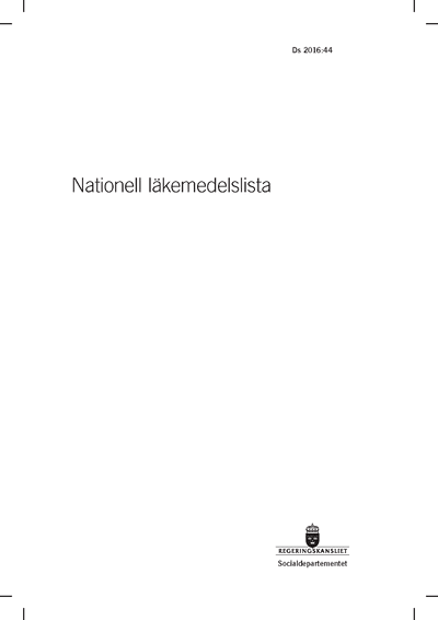 Omslaget till Ds 2016:44