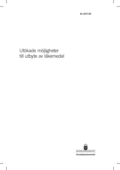 Omslaget till Ds 2017:29