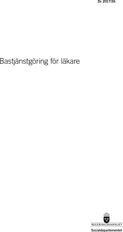 Omslaget till Ds 2017:56