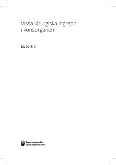 Omslaget till Ds 2018:11