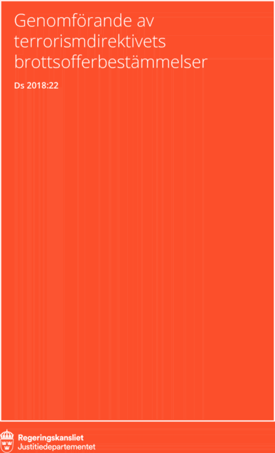 Omslaget till Ds 2018:22