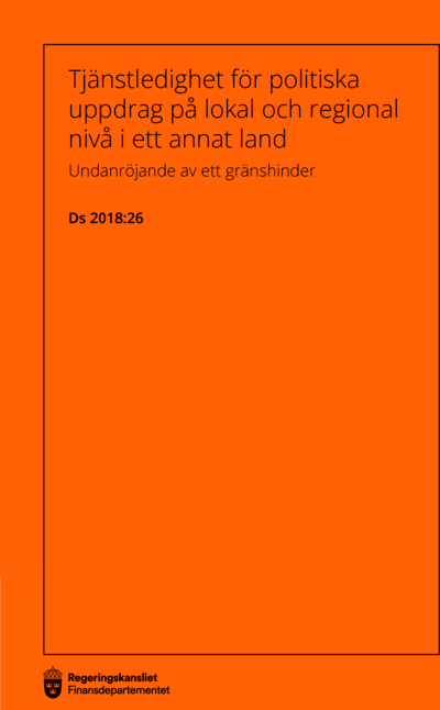 Omslaget till Ds 2018:26
