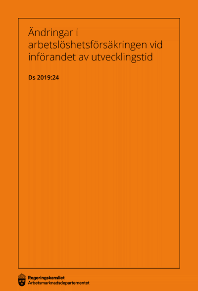 Omslaget till Ds 2019:24