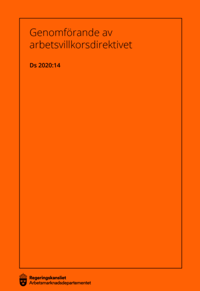 Omslaget till Ds 2020:14