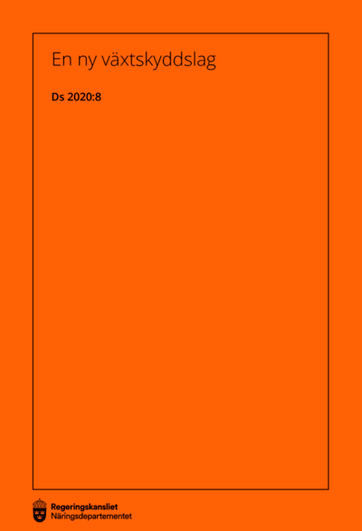 Omslaget till Ds 2020:8