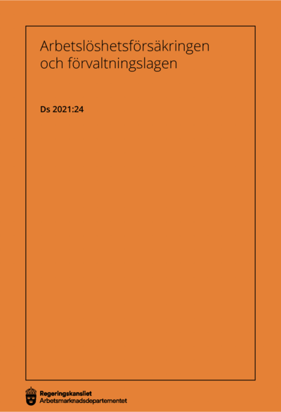 Omslaget till Ds 2021:24