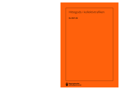 Omslaget till Ds 2021:26