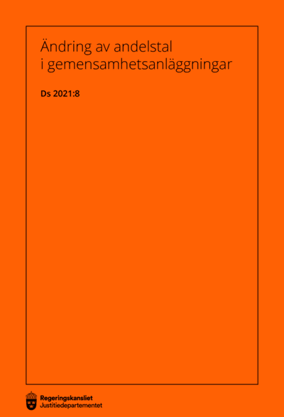 Omslaget till Ds 2021:8