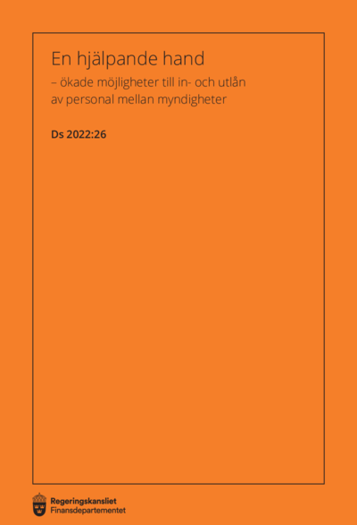 Omslaget till Ds 2022:26