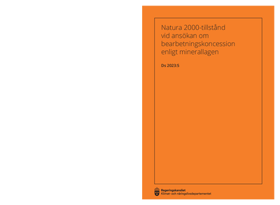 Omslaget till Ds 2023:5