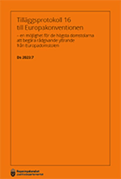 Omslaget till Ds 2023:7