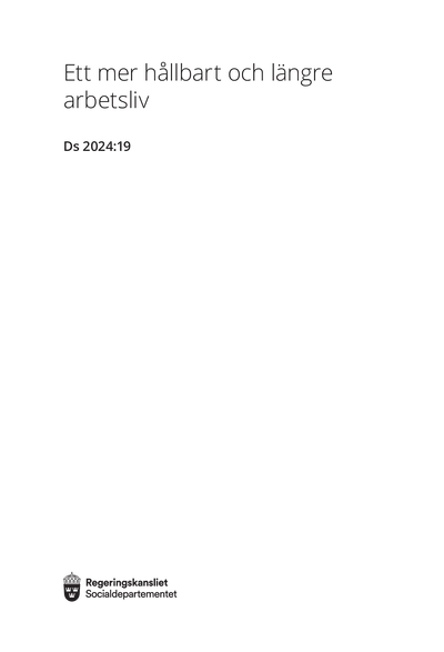 Omslaget till Ds 2024:19