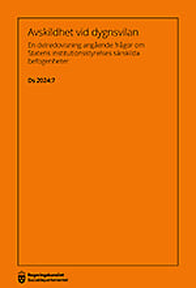 Omslaget till Ds 2024:7