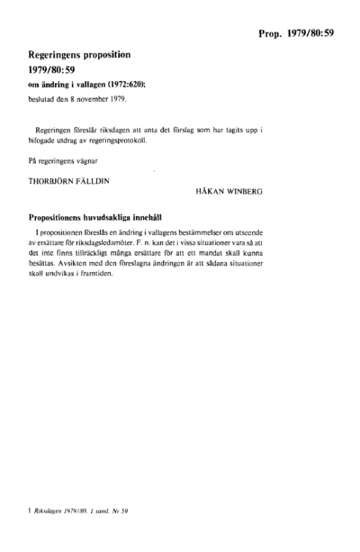 Omslaget till prop. 1979/80:59
