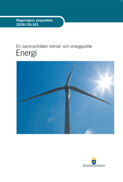 Omslaget till prop. 2008/09:163