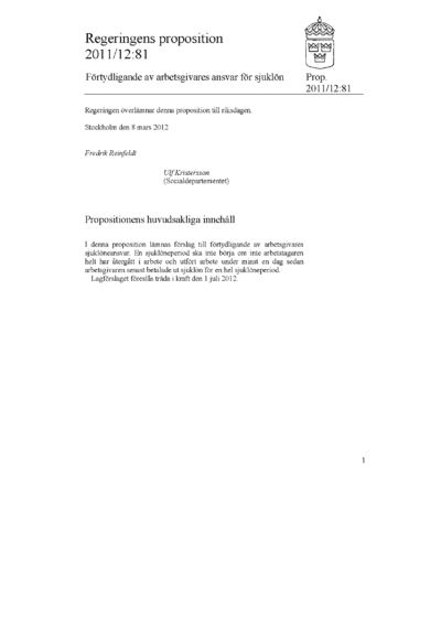 Omslaget till prop. 2011/12:81
