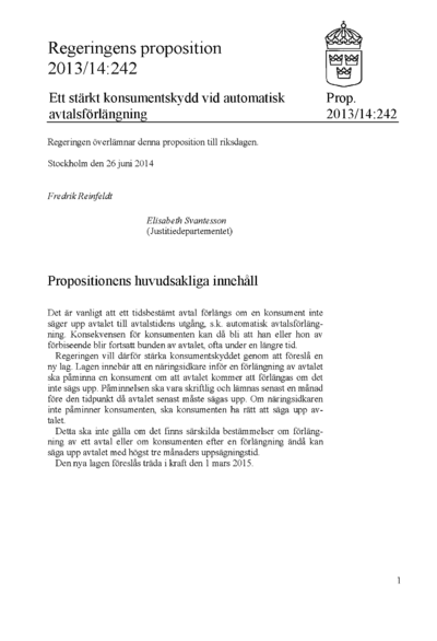 Omslaget till prop. 2013/14:242