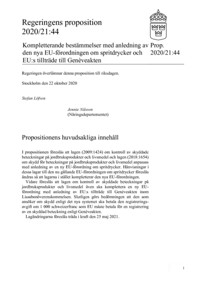 Omslaget till prop. 2020/21:44