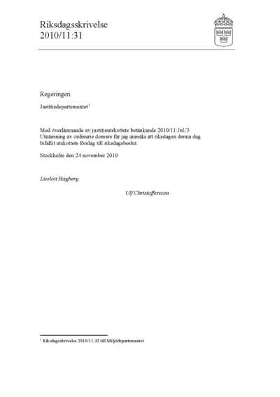 Omslaget till rskr. 2010/11:31