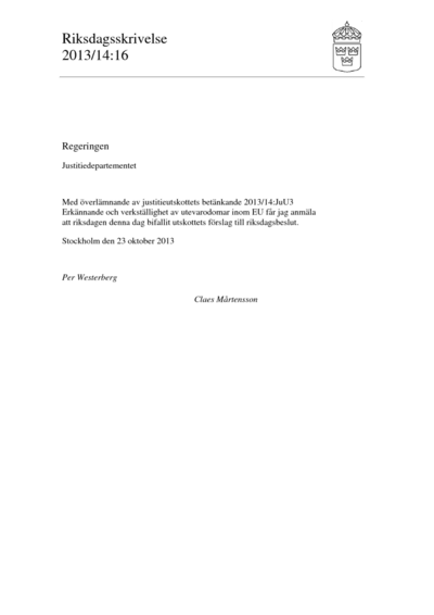 Omslaget till rskr. 2013/14:16