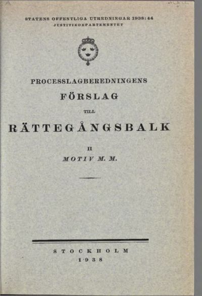 Omslaget till SOU 1938:44