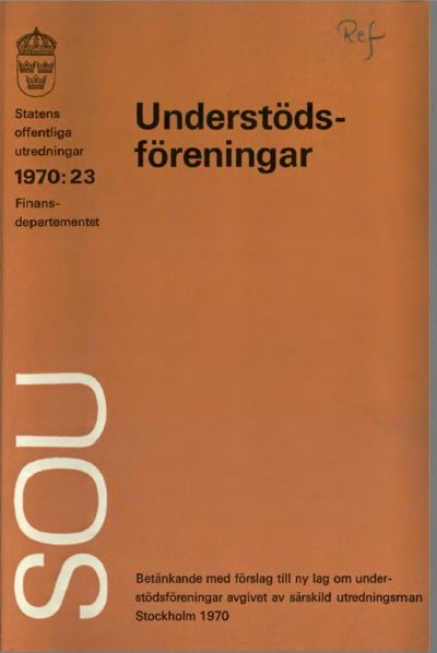Omslaget till SOU 1970:23