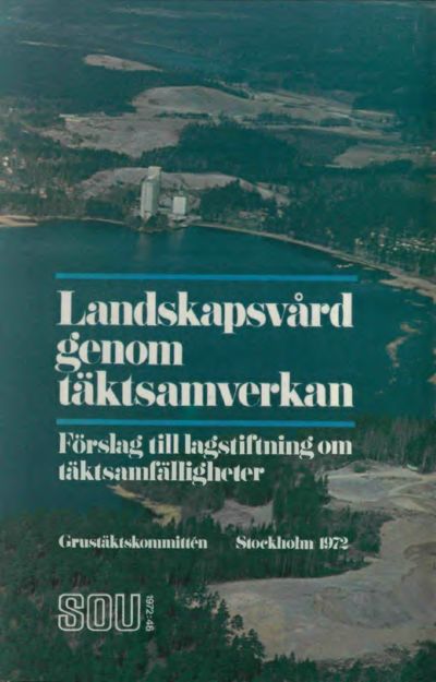 Omslaget till SOU 1972:46