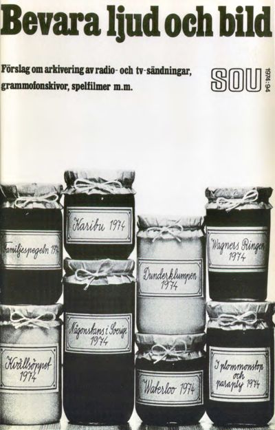 Omslaget till SOU 1974:94