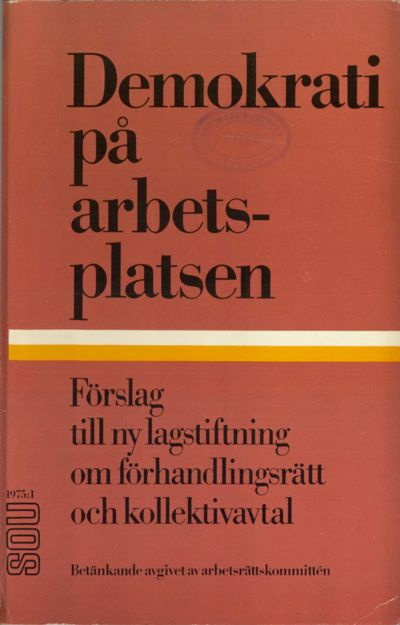 Omslaget till SOU 1975:1