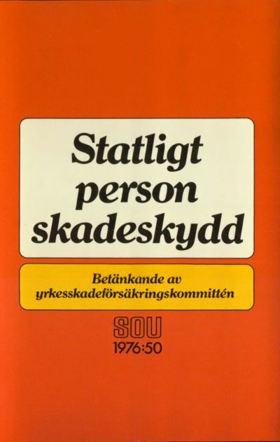 Omslaget till SOU 1976:50