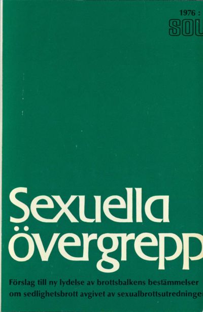 Omslaget till SOU 1976:9