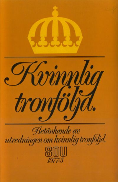 Omslaget till SOU 1977:5