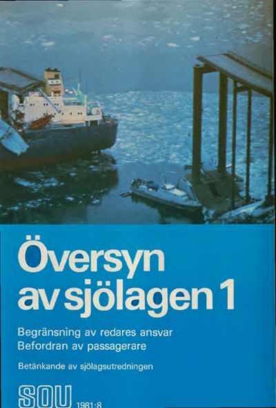 Omslaget till SOU 1981:8