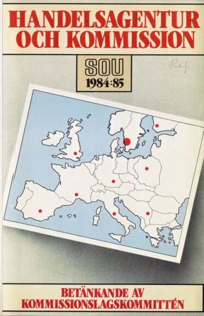 Omslaget till SOU 1984:85