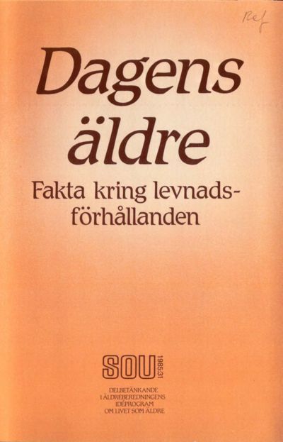Omslaget till SOU 1985:31