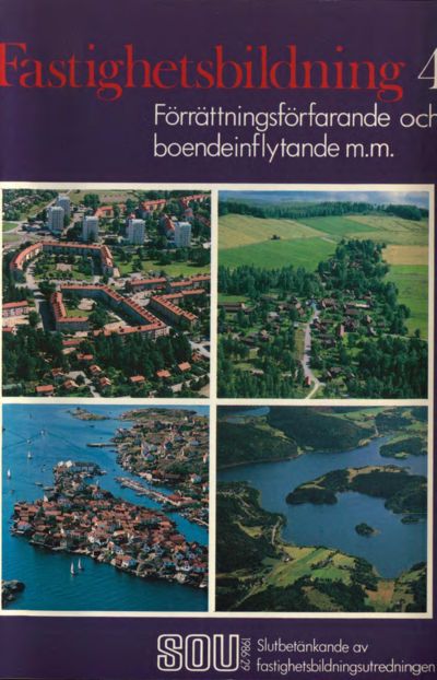 Omslaget till SOU 1986:29