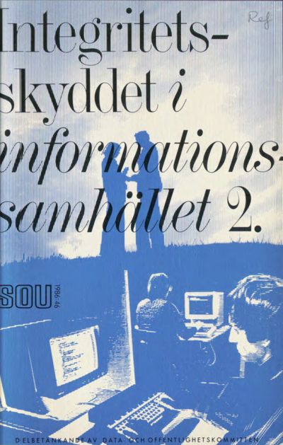 Omslaget till SOU 1986:46