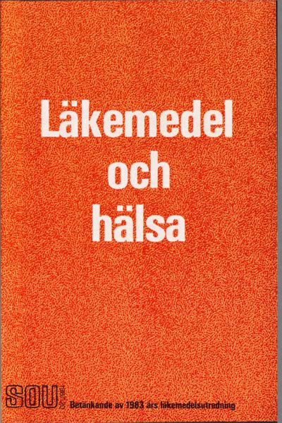 Omslaget till SOU 1987:20
