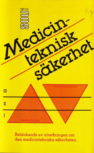 Omslaget till SOU 1987:23