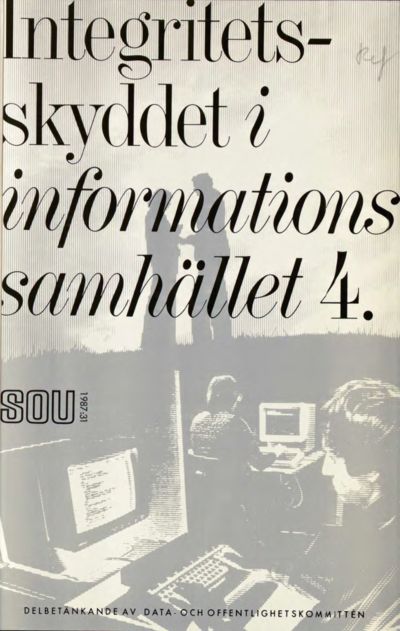 Omslaget till SOU 1987:31