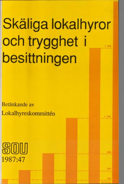 Omslaget till SOU 1987:47