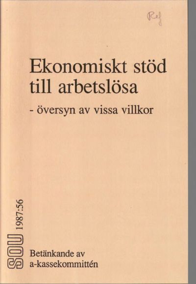 Omslaget till SOU 1987:56