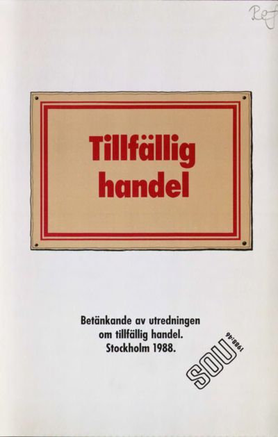 Omslaget till SOU 1988:46