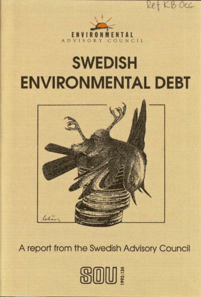 Omslaget till SOU 1992:126