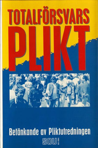 Omslaget till SOU 1992:139