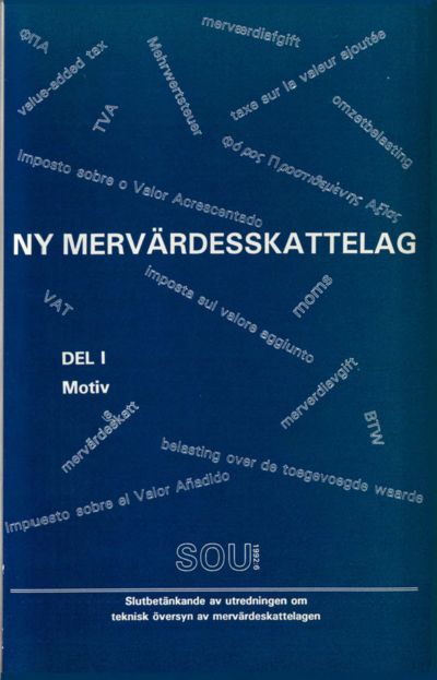 Omslaget till SOU 1992:6