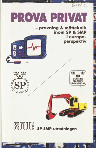 Omslaget till SOU 1992:74